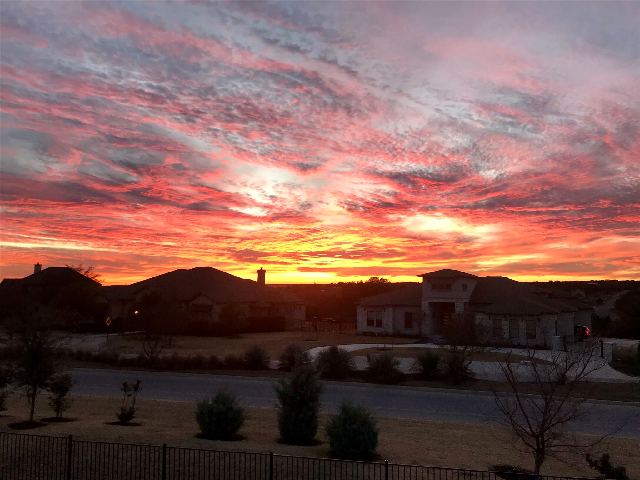 2609 Antalya Loop Leander, TX 78641 - Photo 38 of 40 Magnificent view to the west at sunset.