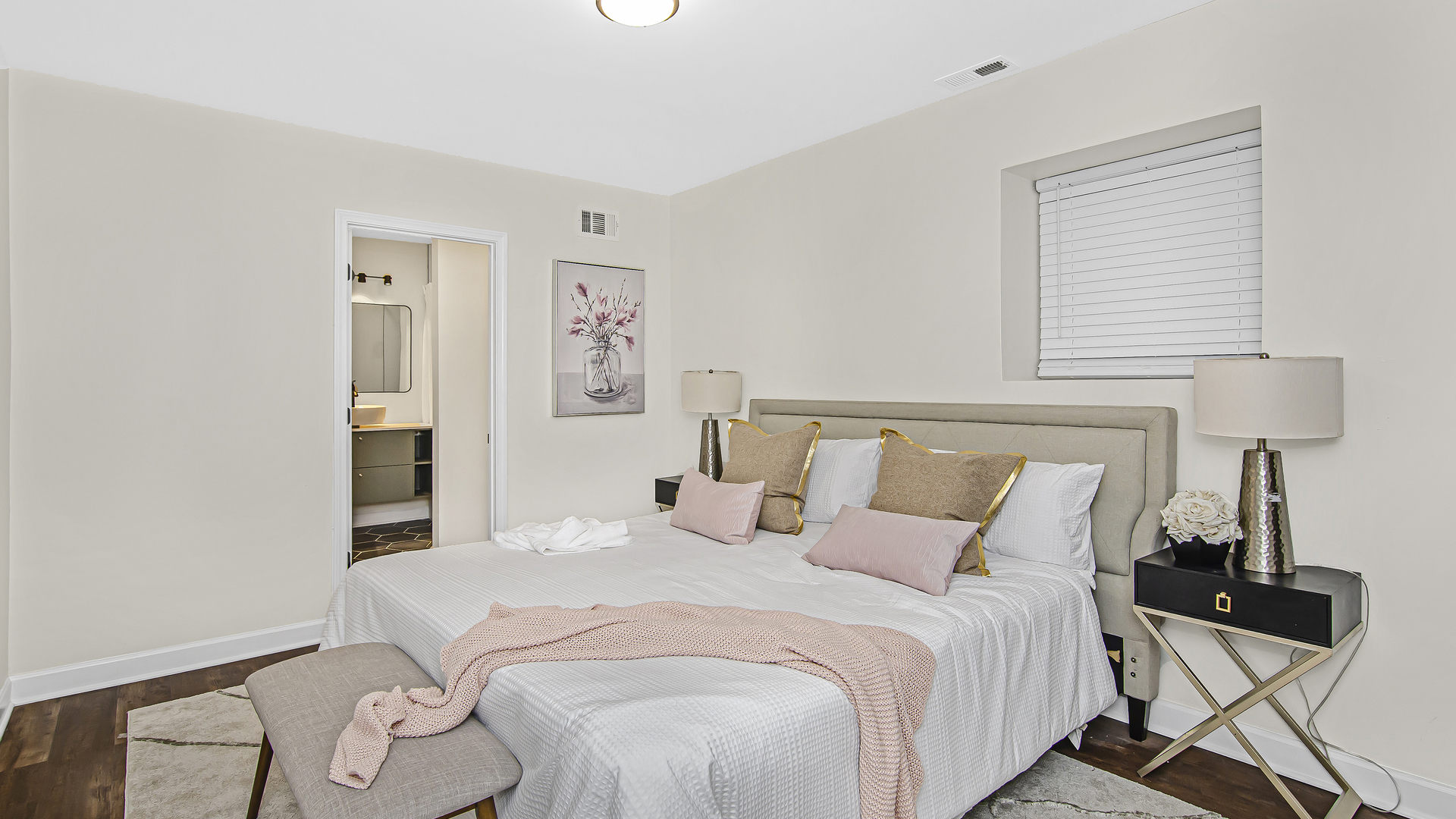 2315 West Rice Street, Unit 1N Chicago, IL 60622 - Photo 27 of 37 a bedroom with a bed and a window