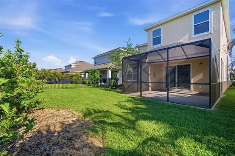 a view of outdoor space with entertaining space
