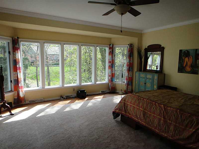 221 Orr Road Upper St. Clair, PA 15241 - Photo 14 of 25 Master Bedroom. Wall of window to view your private outdoor space