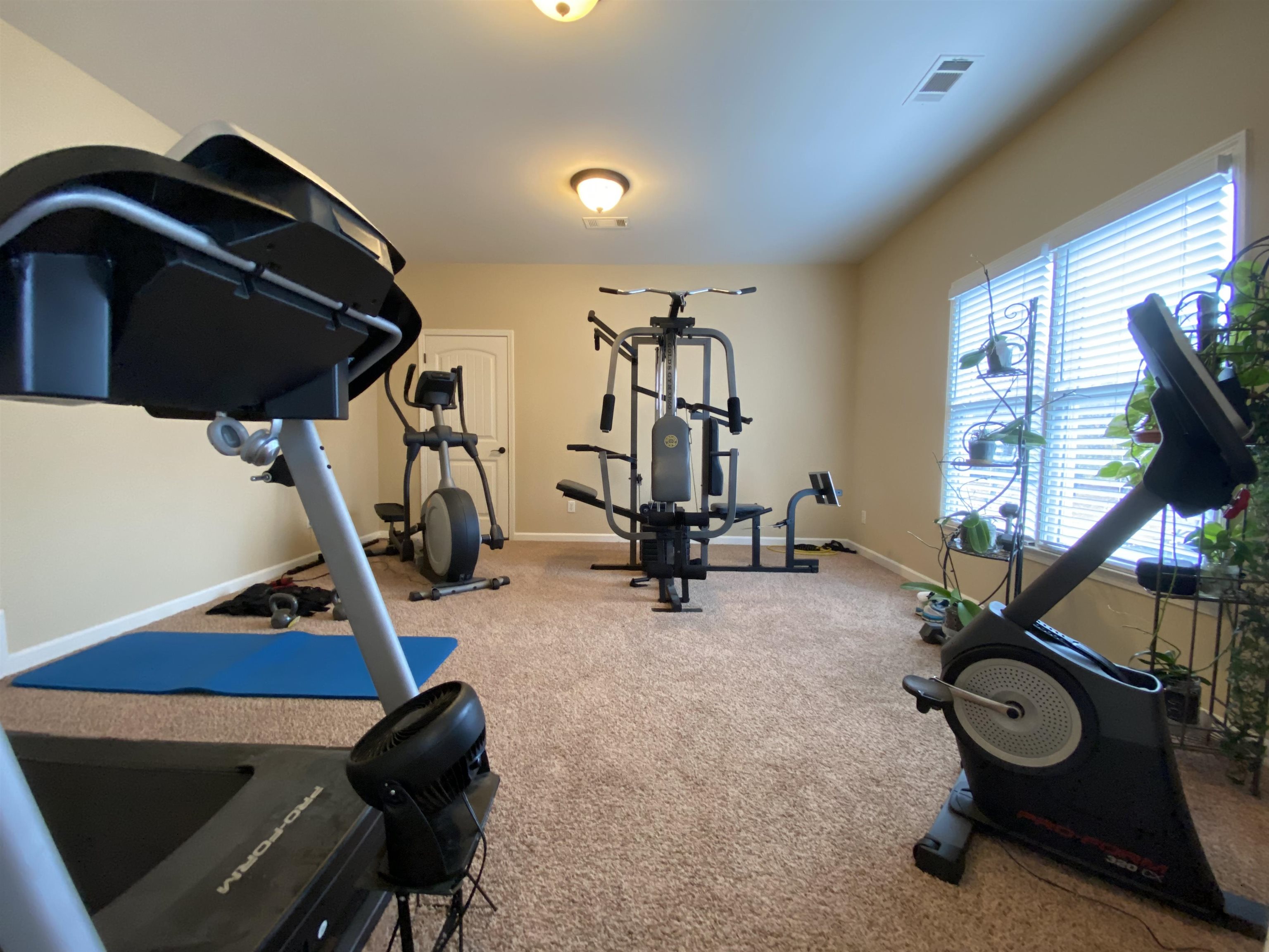 930 Snowden Farm Road Collierville, TN 38017 - Photo 29 of 38 a view of a room with gym equipment