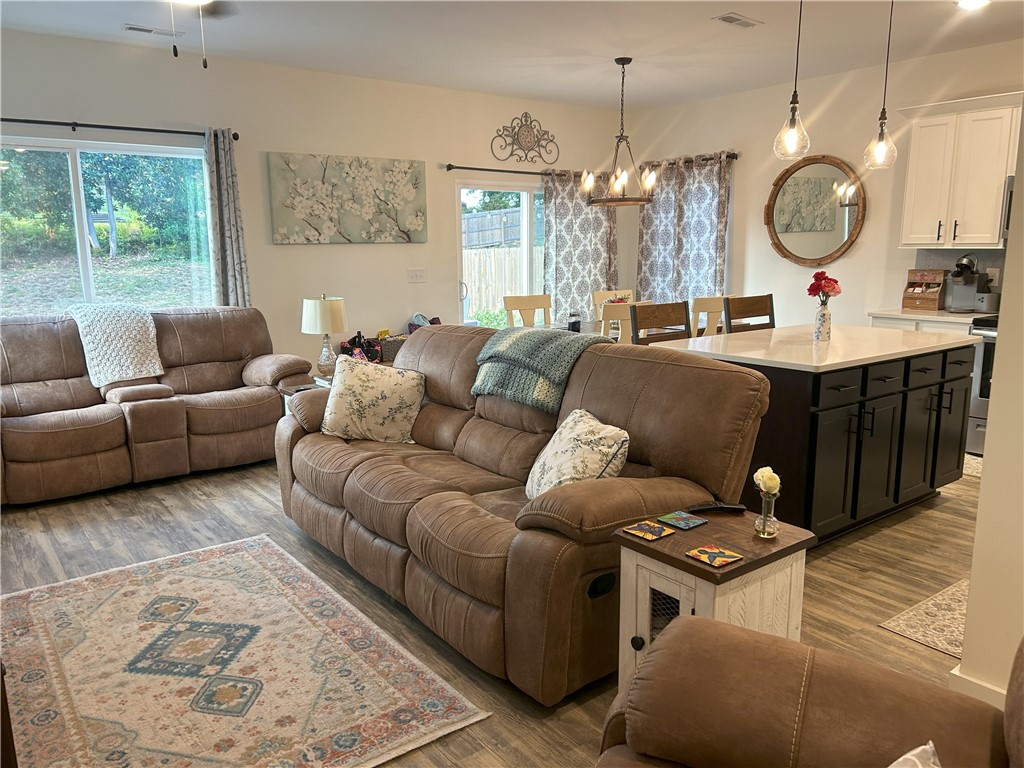104 West North 3rd Street Seneca, SC 29678 - Photo 5 of 18 Open concept living and dining