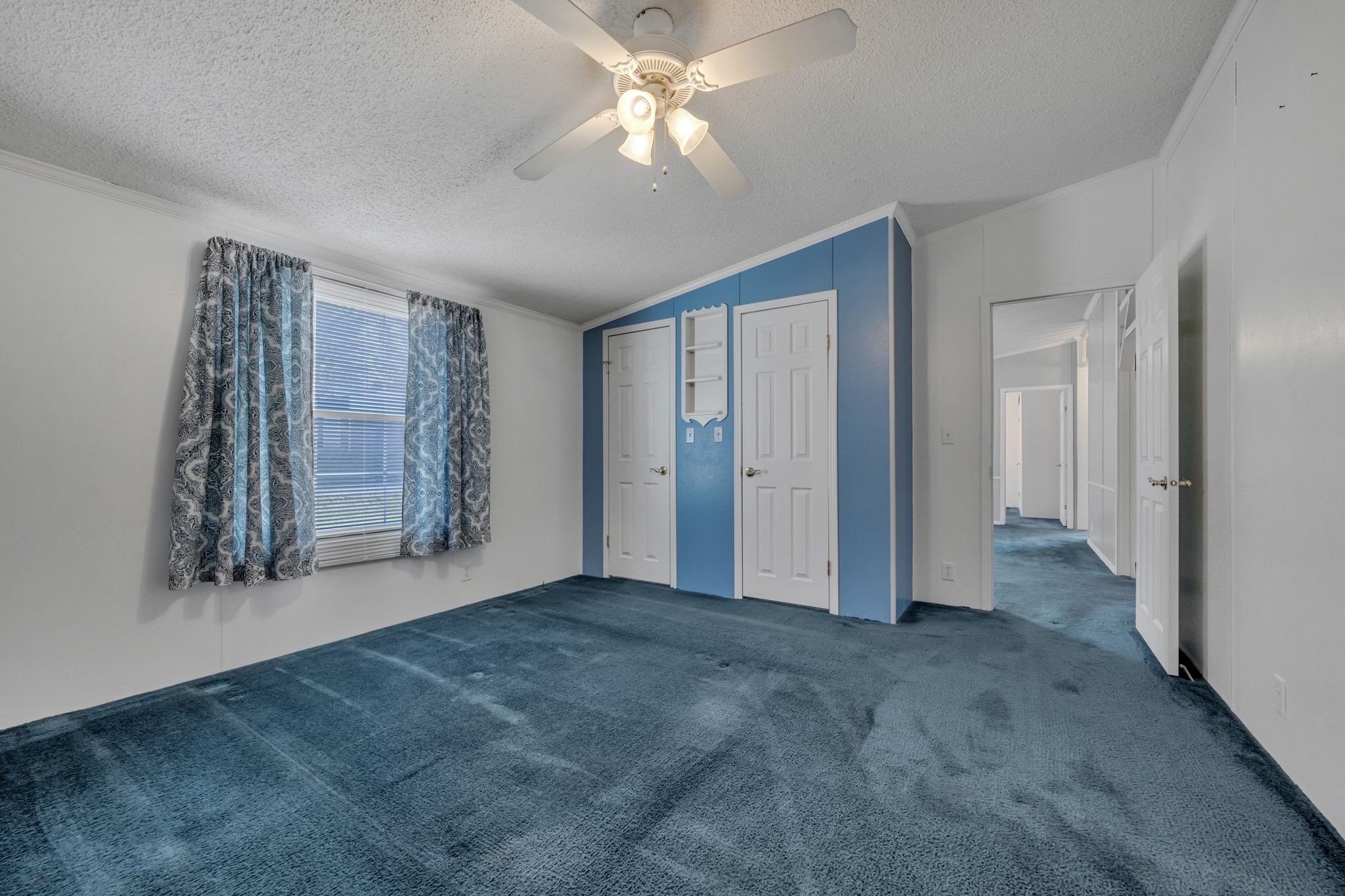 11364 Potts Hollow Road Lyles, TN 37098 - Photo 17 of 29 a view of empty room with ceiling fan