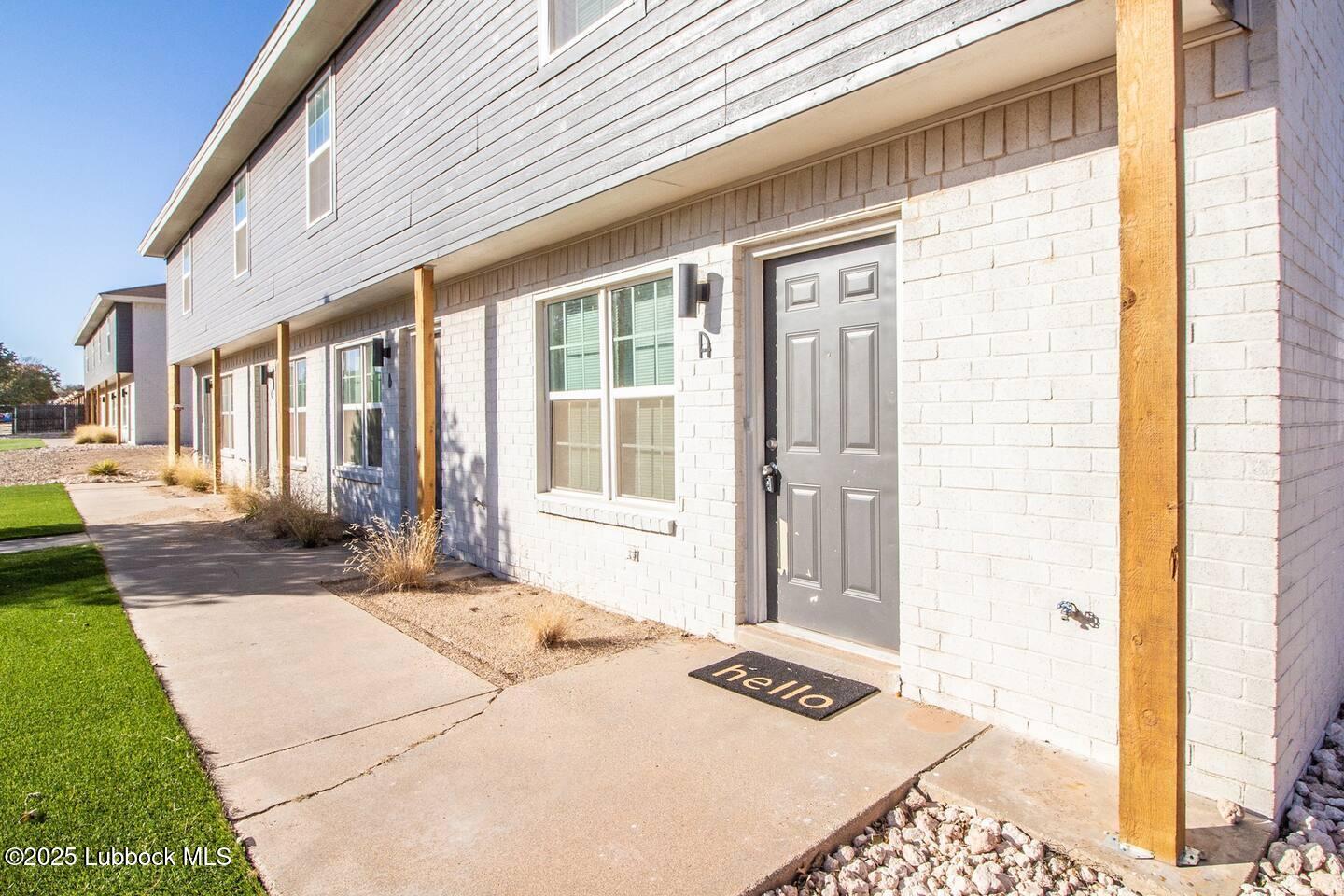 5806 6th Street, Unit B Lubbock, TX 79416 - Photo 19 of 45 a balcony view with a outdoor seating space