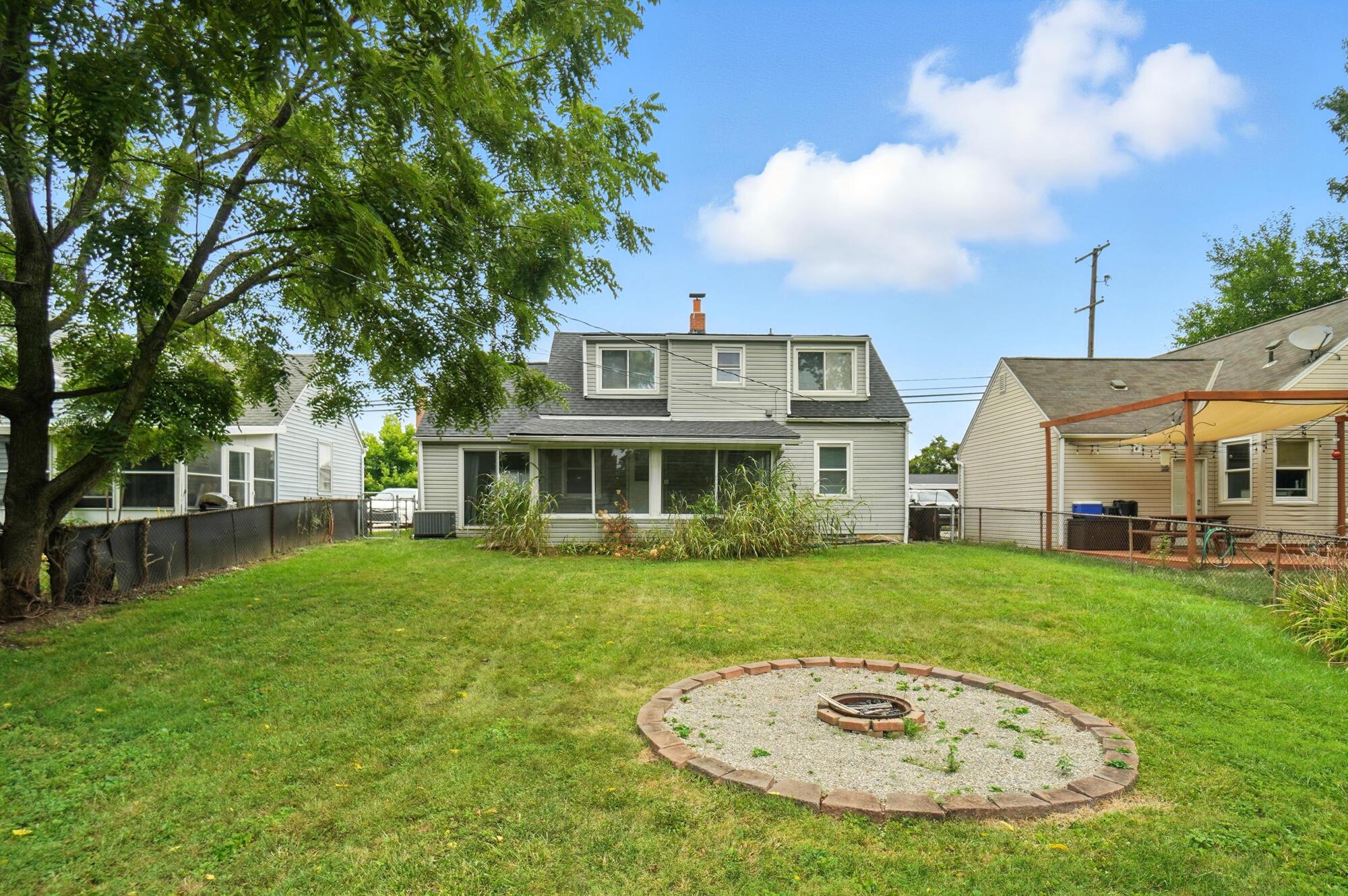 905 Kinnear Road Columbus, OH 43212 - Photo 56 of 67 View From Rear Lot Line