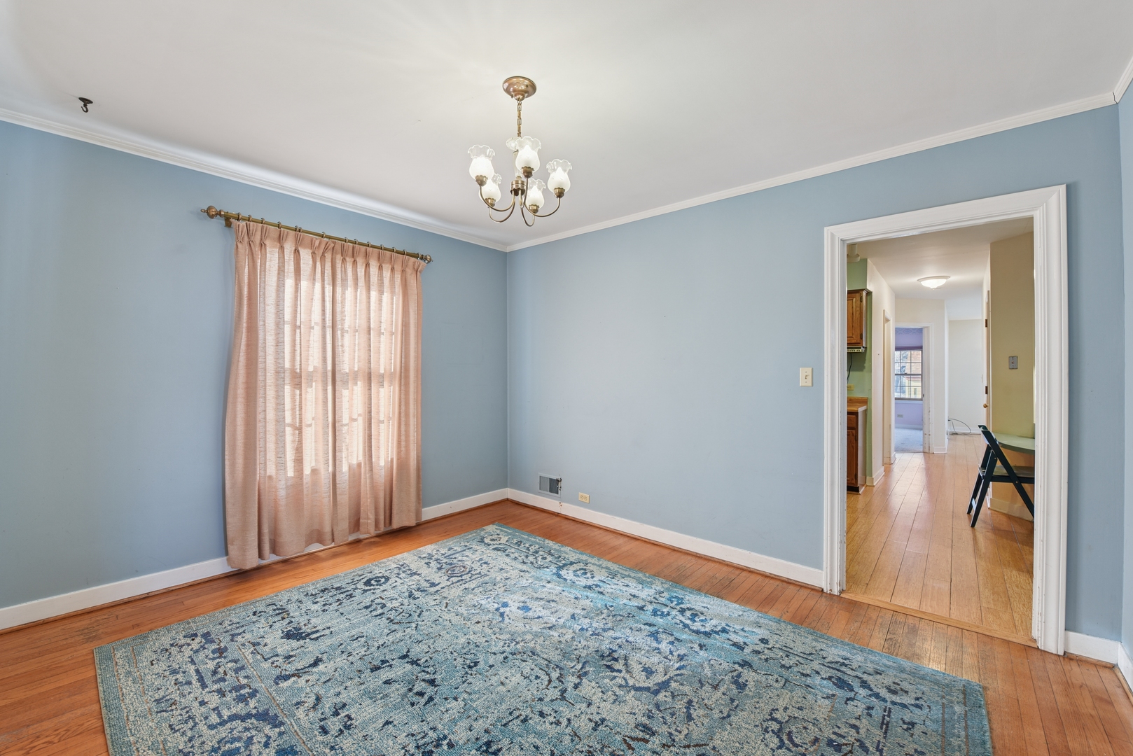 240 North Willow Road Elmhurst, IL 60126 - Photo 7 of 45 wooden floor in an empty room with a window