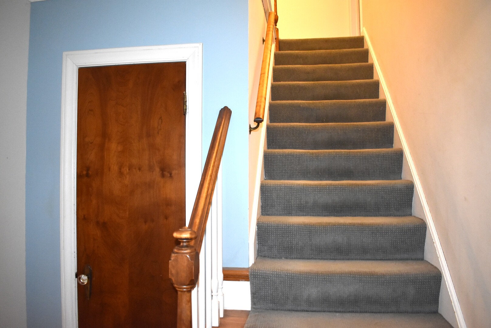 240 North Willow Road Elmhurst, IL 60126 - Photo 10 of 21 a view of staircase with white walls and a window