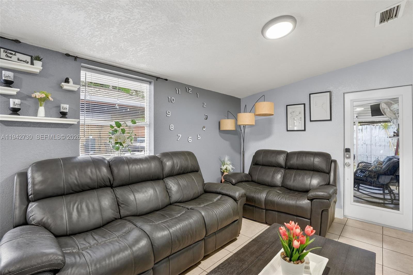 6970 Southwest 24th Street Miramar, FL 33023 - Photo 7 of 39 a living room with furniture and a couch