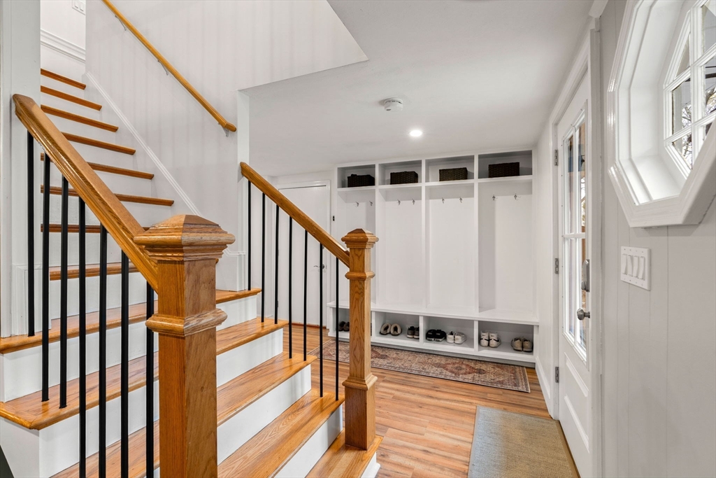 92 Moffatt Road Salem, MA 01970 - Photo 27 of 42 a view of a balcony with wooden floor and white walls