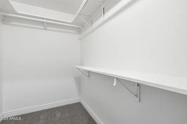 a close up view of racks on the wall