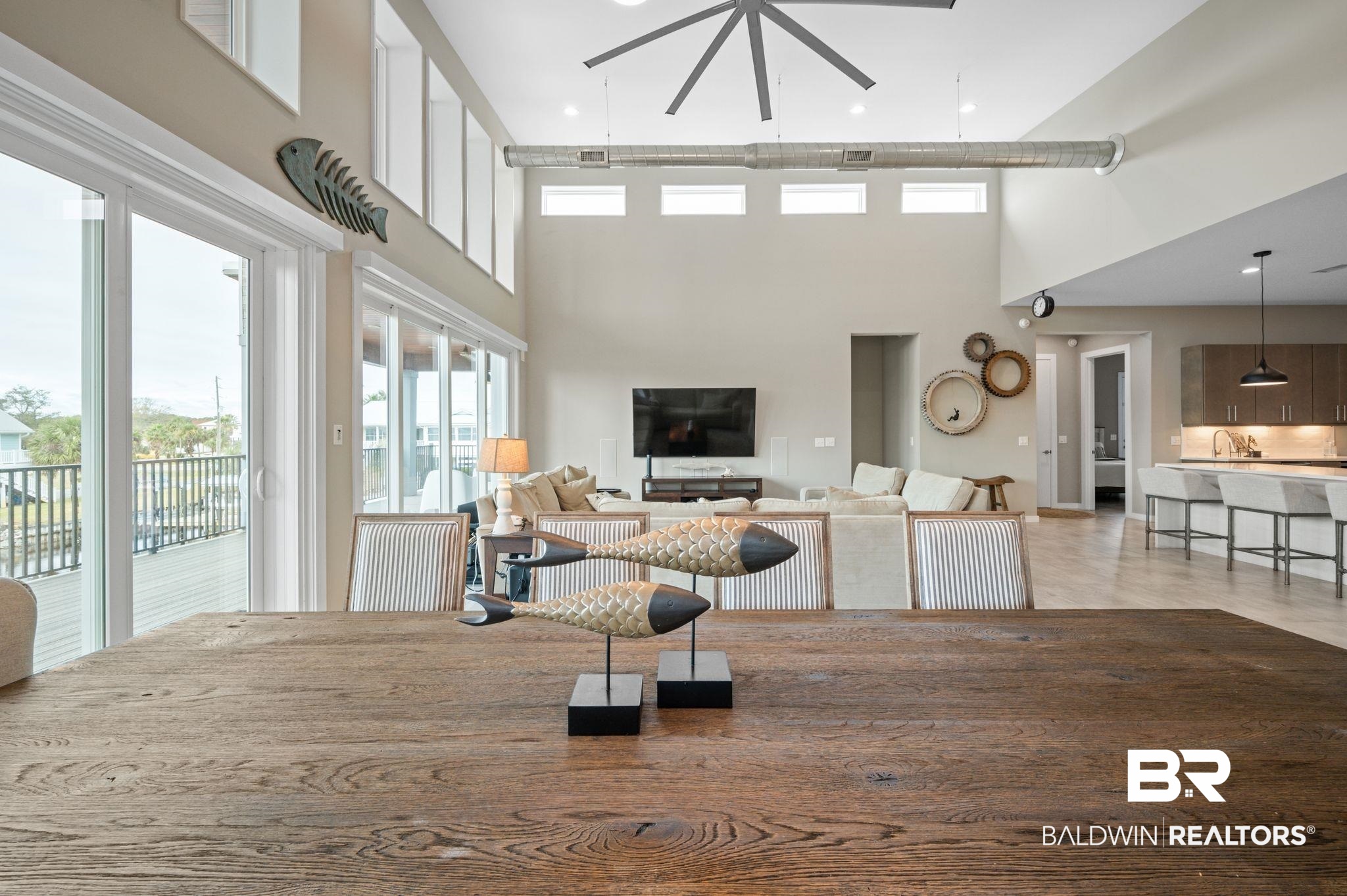 3840 Cotton Way Orange Beach, AL 36561 - Photo 10 of 75 Living room featuring a towering ceiling