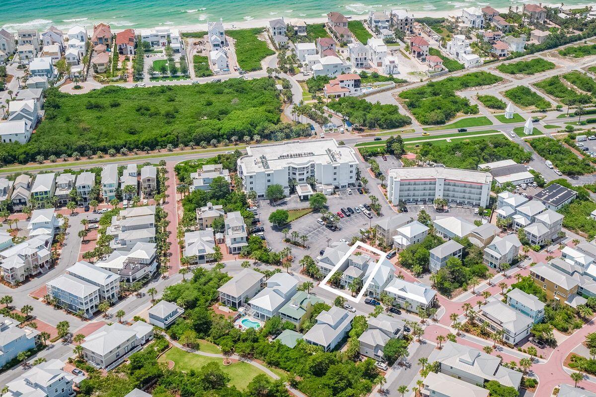 93 West Blue Crab Loop Seacrest, FL 32461 - Photo 19 of 34 an aerial view of residential houses with outdoor space