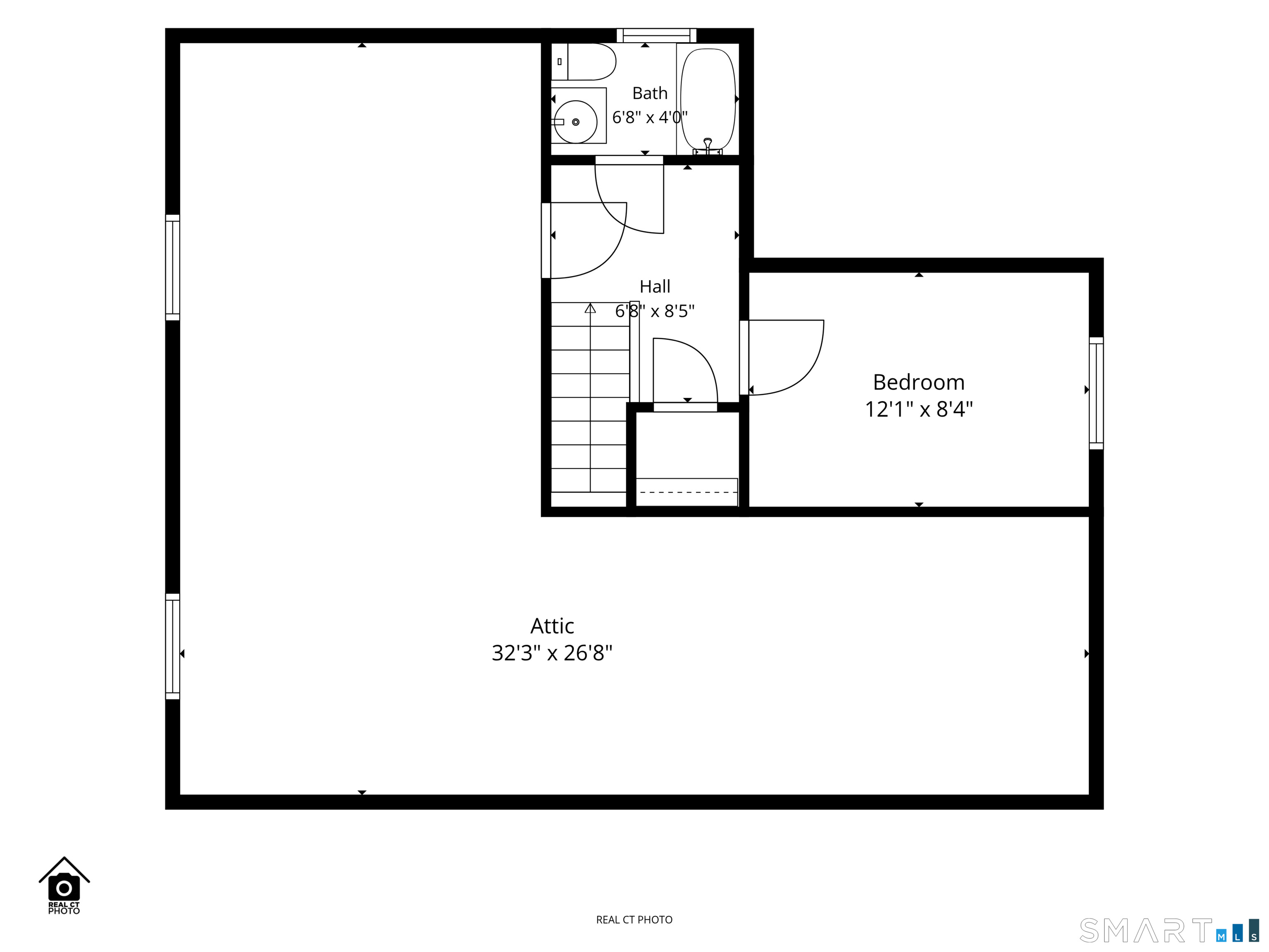 9 Stratford Road West Hartford, CT 06117 - Photo 39 of 40 Third floor, floor plan