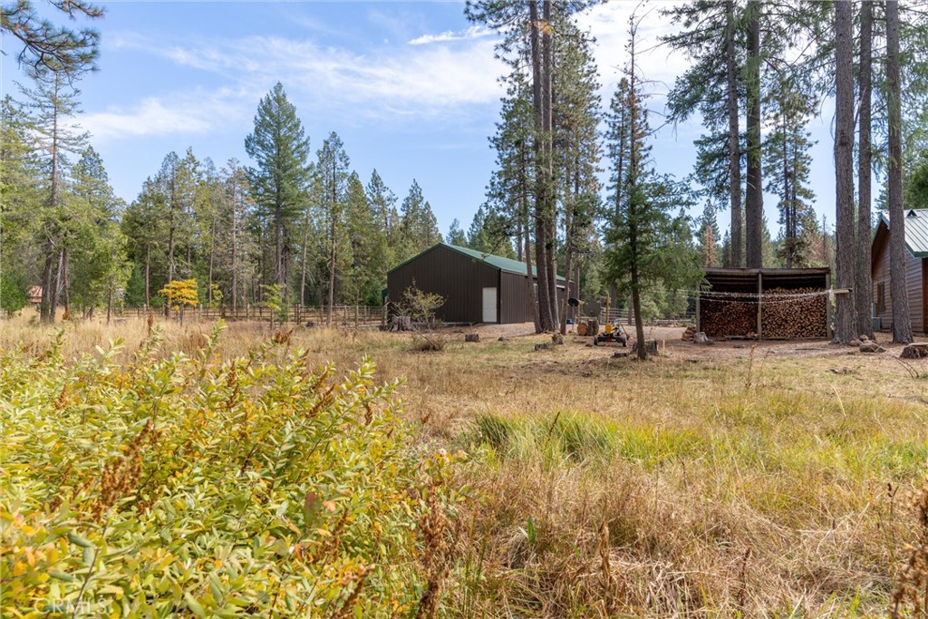 7501 Maddrill Lane Butte Meadows, CA 95942 - Photo 45 of 70 a backyard of a house with table and chairs