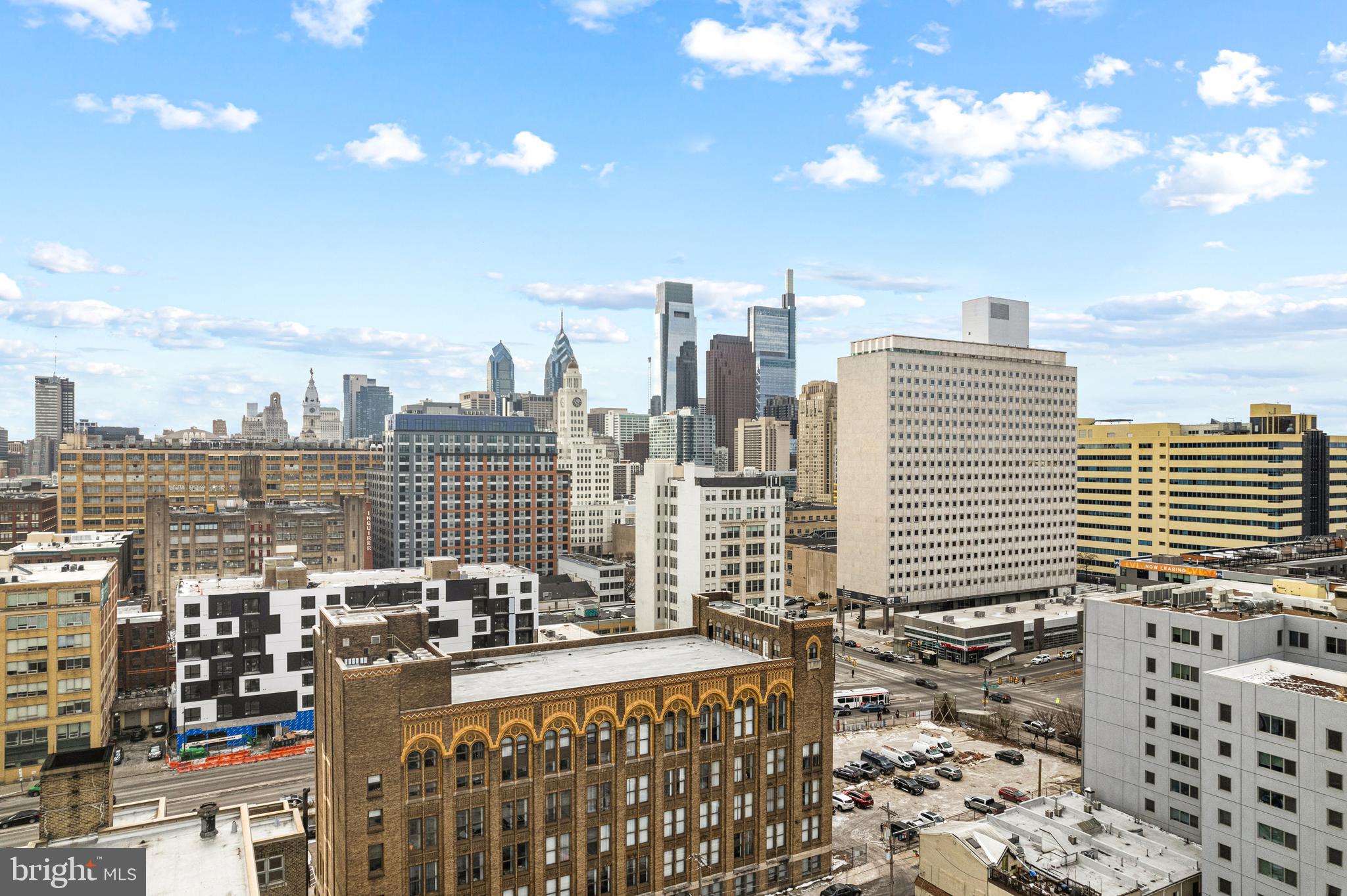 523 North Broad Street, Unit P1 Philadelphia, PA 19123 - Photo 3 of 37 a city view with tall buildings
