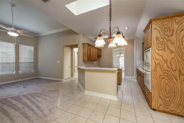a view of a hallway with entryway