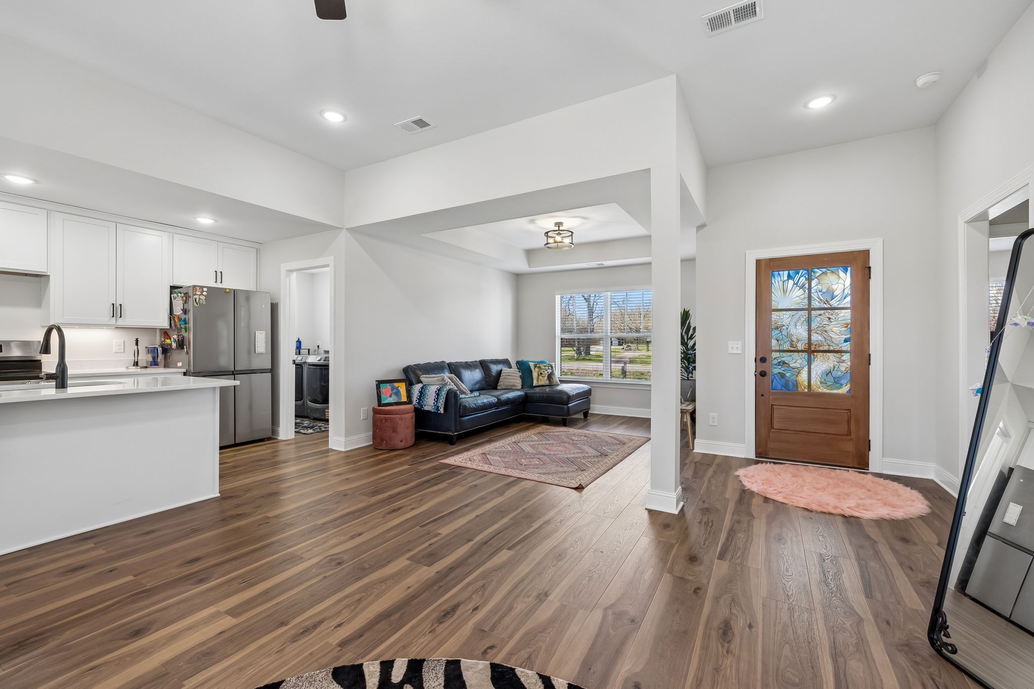 3165 Lights Chapel Road Greenbrier, TN 37073 - Photo 3 of 17 a living room with furniture and a wooden floor