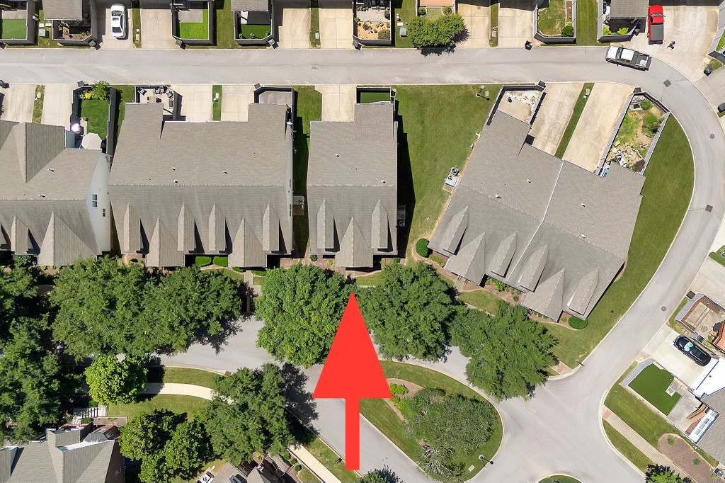 1311 Decatur Circle Franklin, TN 37067 - Photo 33 of 38 an aerial view of residential house with outdoor space and swimming pool
