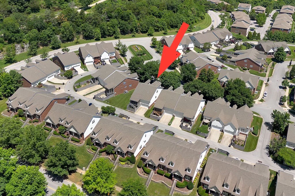 1311 Decatur Circle Franklin, TN 37067 - Photo 38 of 38 an aerial view of residential house with outdoor space and swimming pool