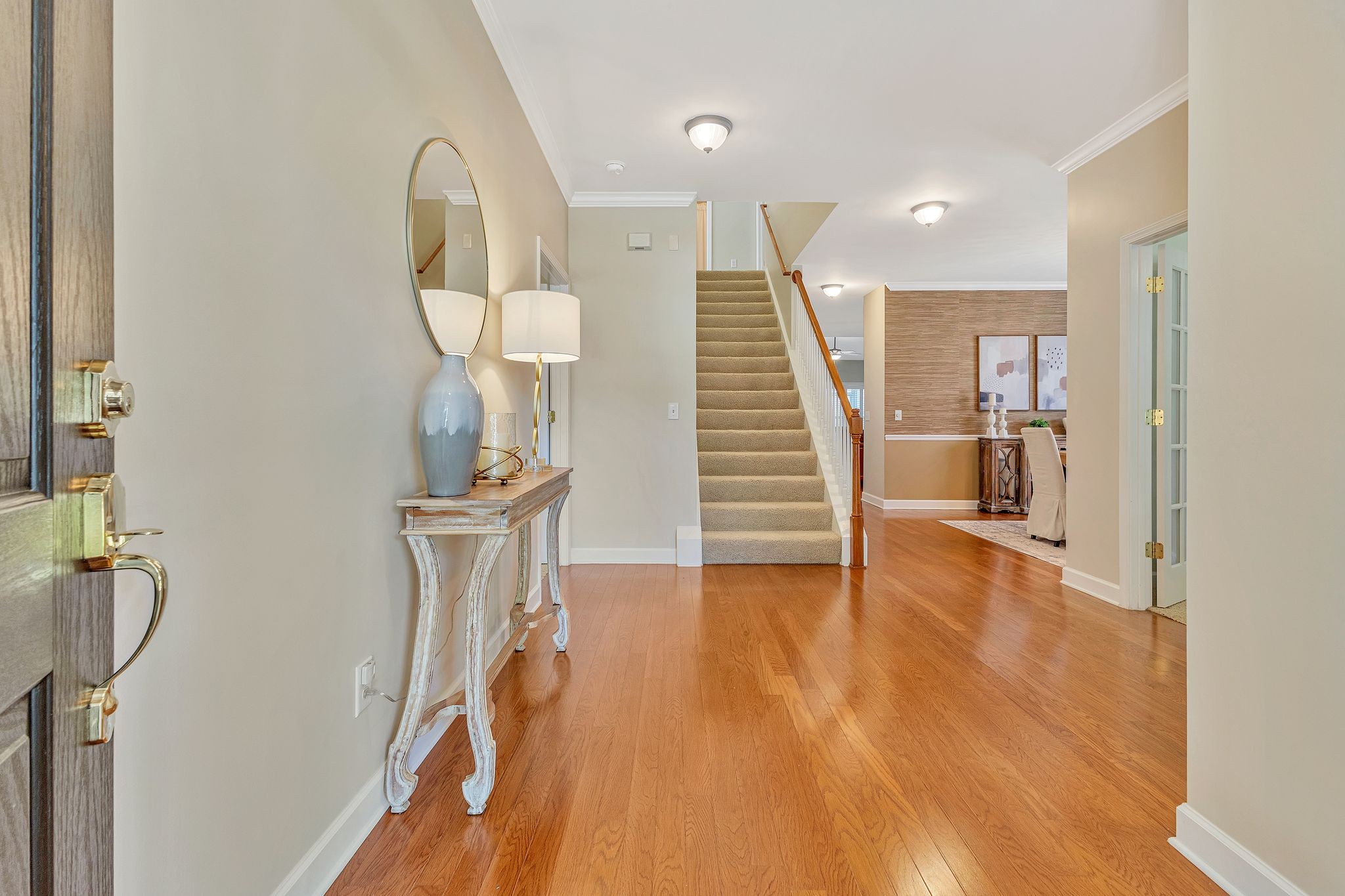 1311 Decatur Circle Franklin, TN 37067 - Photo 6 of 38 a view of entryway and hall with wooden floor