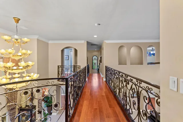 a view of living room and dining room