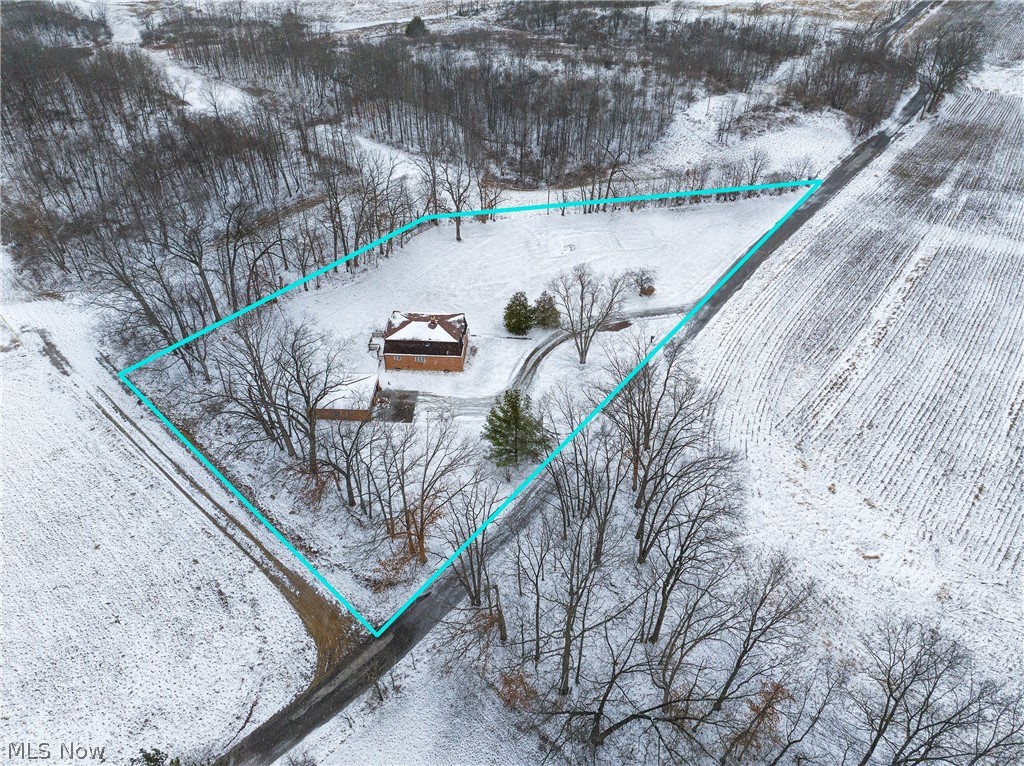 11 Pacific Road Northeast Carrollton, OH 44615 - Photo 42 of 46 Aerial view with property lines