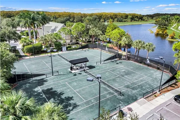 a view of a terrace with chairs