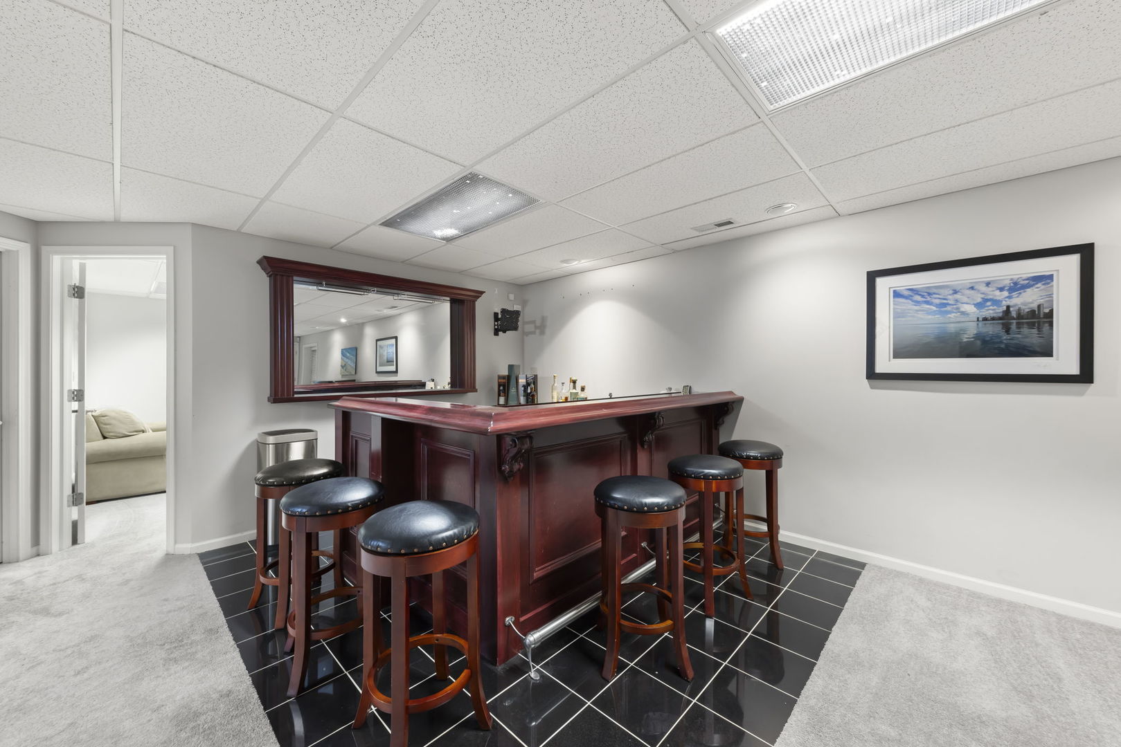1462 Haversham Drive Aurora, IL 60502 - Photo 26 of 44 a view of a dining room with furniture and chandelier