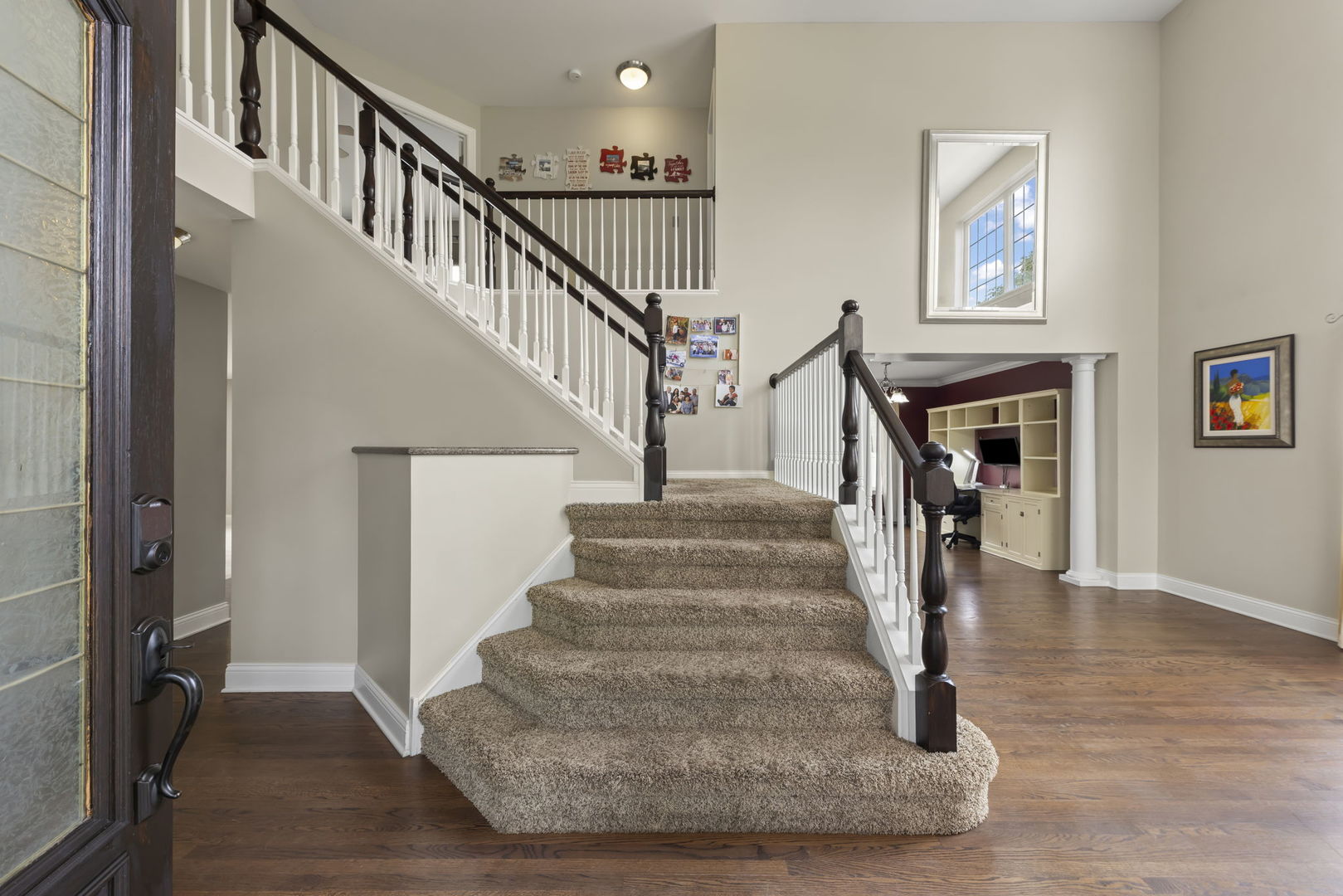1462 Haversham Drive Aurora, IL 60502 - Photo 3 of 44 a view of entryway and hall with wooden floor