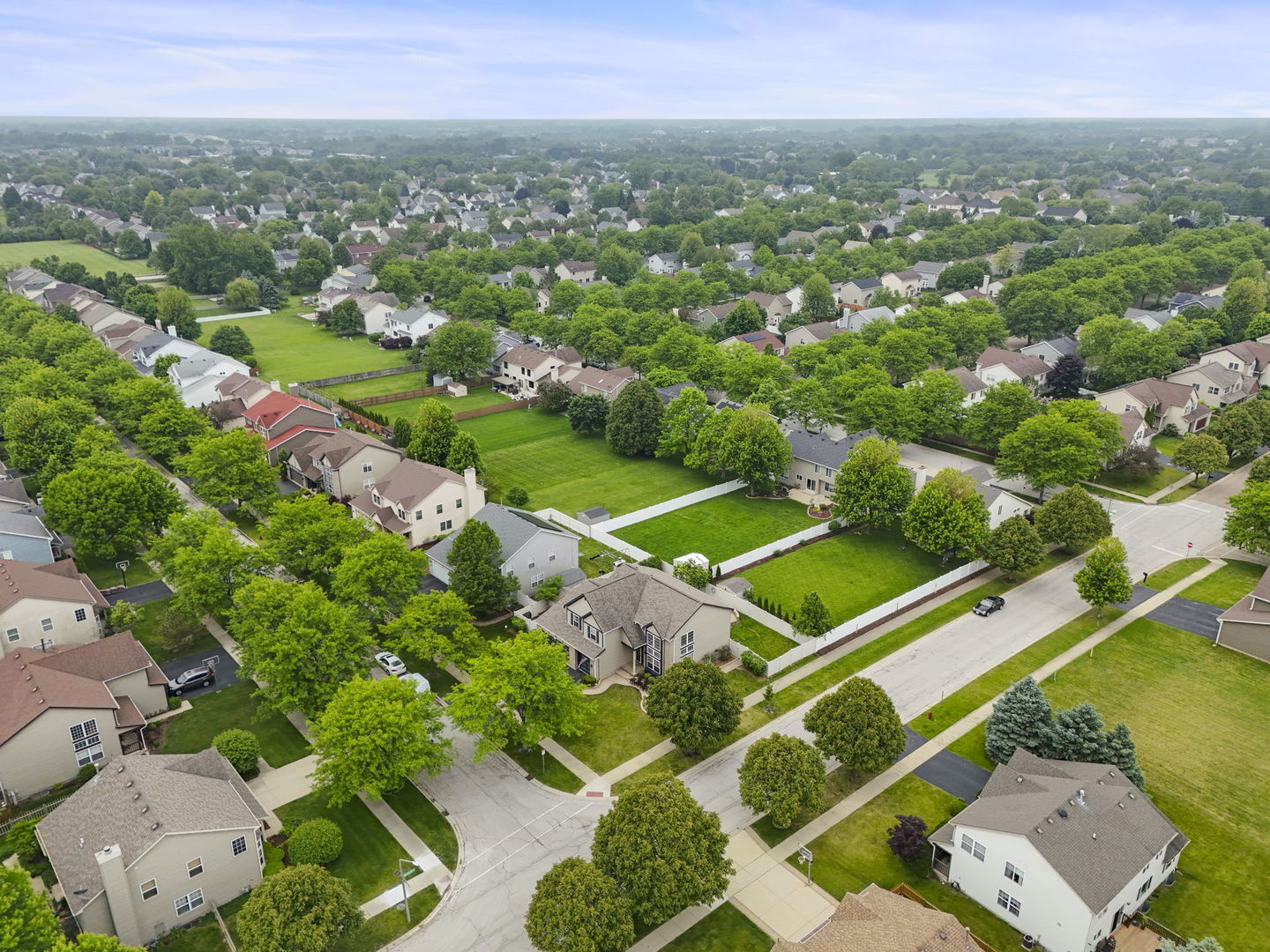1462 Haversham Drive Aurora, IL 60502 - Photo 40 of 44 an aerial view of multiple house
