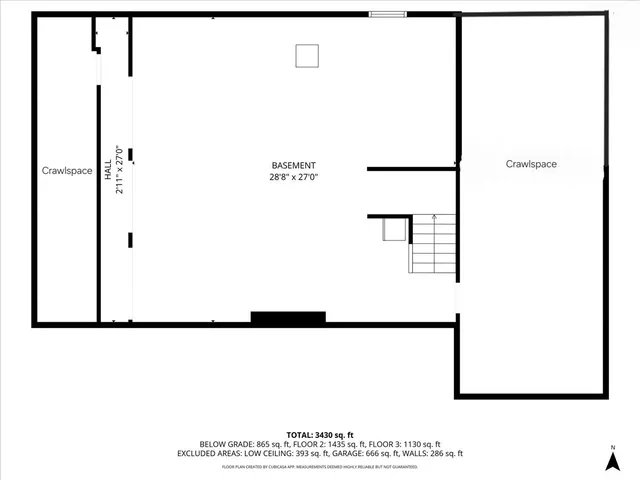 an aerial view of residential house with outdoor space and trees all around