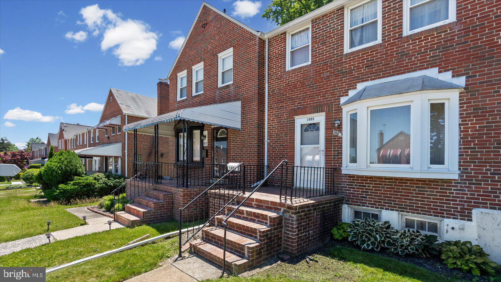 1805 Crestview Road Baltimore, MD 21239 - Photo 3 of 39 a front view of a house with garden