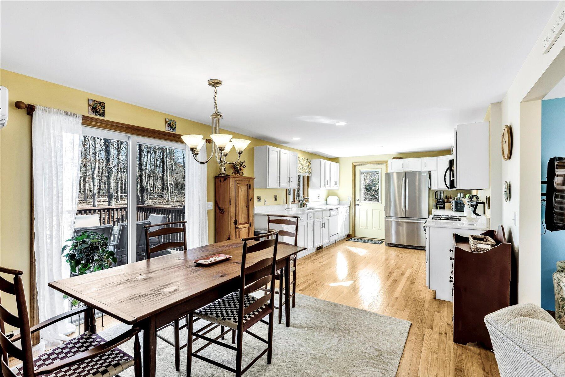 14 Fallon Road Eastham, MA 02642 - Photo 7 of 27 a view of a dining room with furniture window and wooden floor