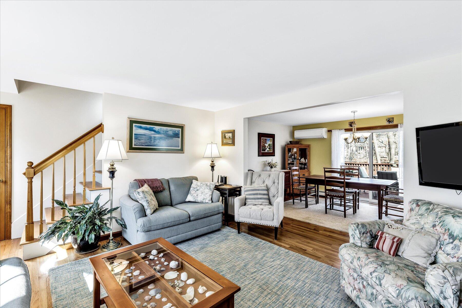 14 Fallon Road Eastham, MA 02642 - Photo 10 of 27 a living room with furniture and a flat screen tv