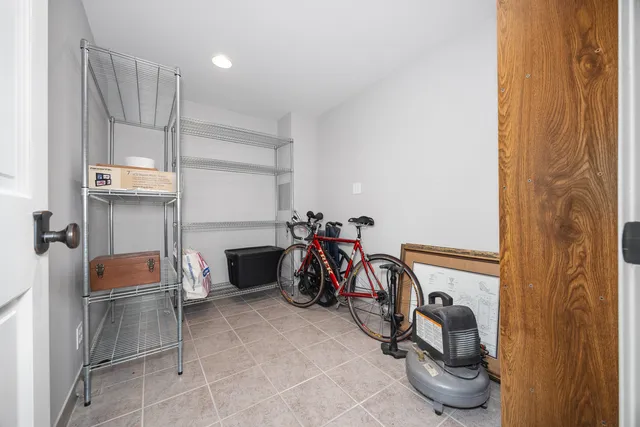 a view of a storage & utility room