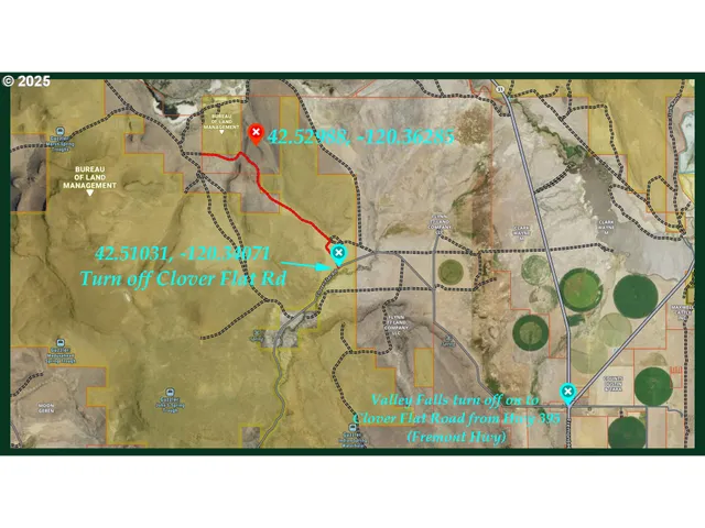 $250,000 | Clover Flat Road, Lakeview, OR 97630