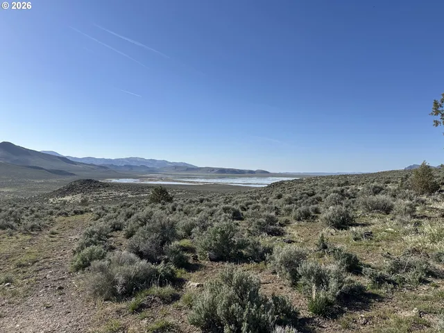 a view of mountain and sunset