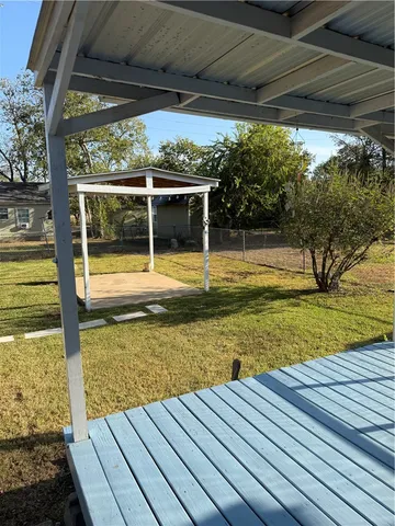 a view of front door of house