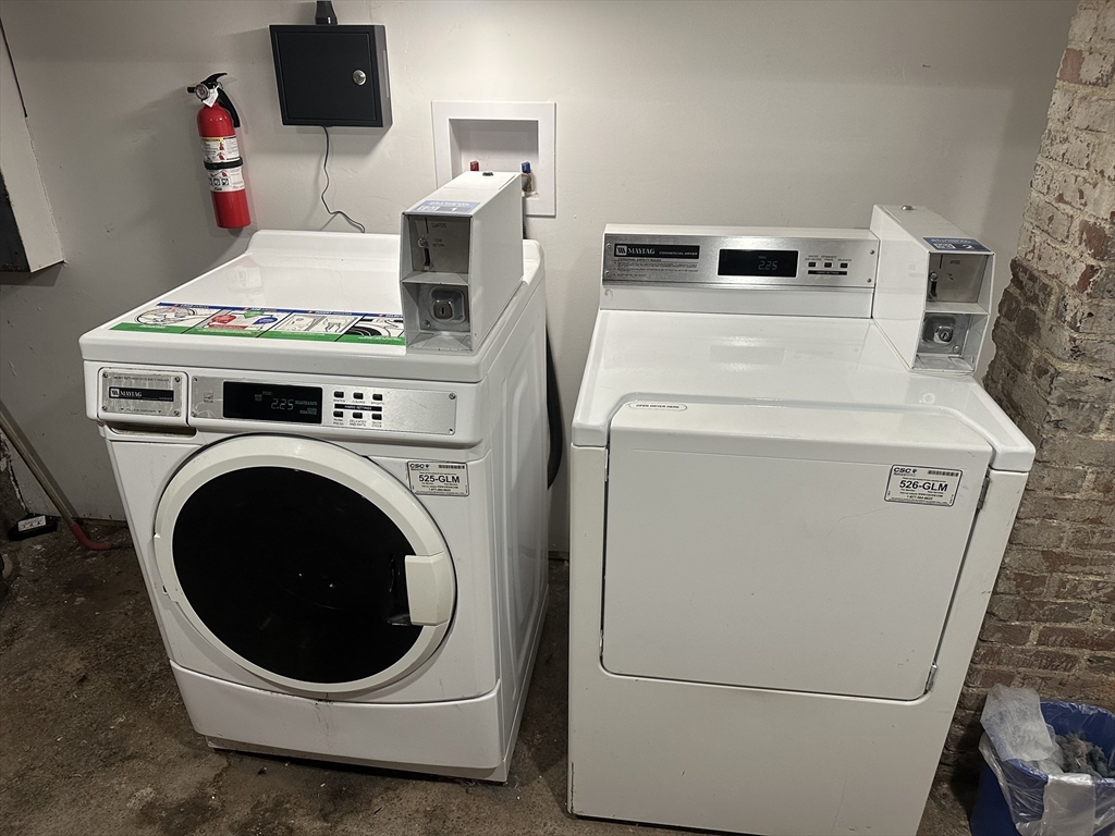 267 Main, Unit 3A Boston, MA 02129 - Photo 9 of 9 a utility room with dryer and washer