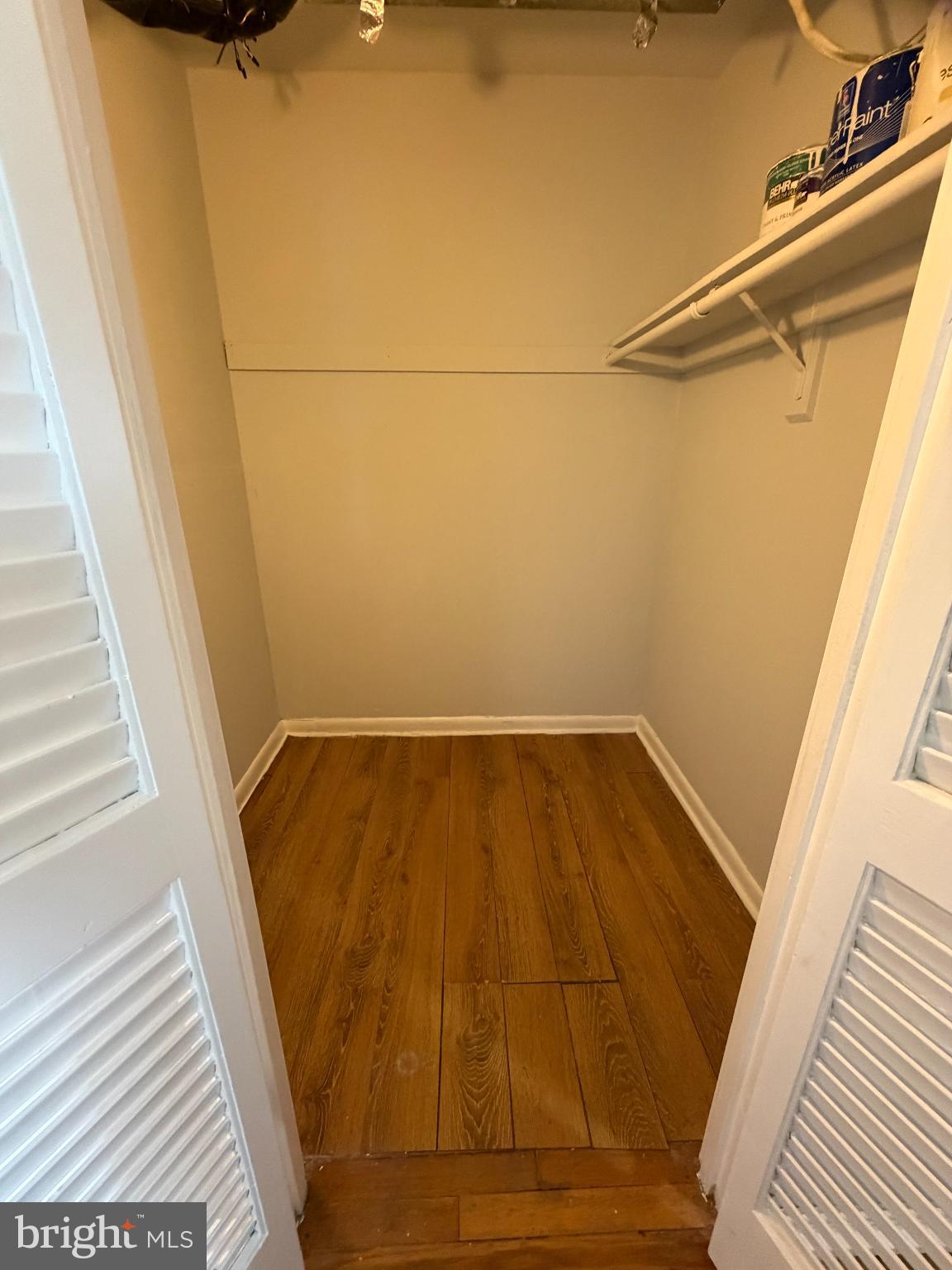 11514 Bucknell Drive, Unit 102 Silver Spring, MD 20902 - Photo 11 of 23 Spacious closet with sleek wooden flooring.