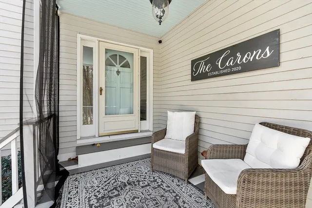 a view of a entryway door of the house