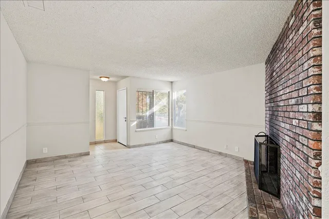 a view of empty room