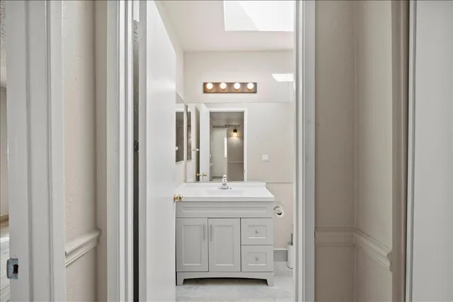 a backyard of a house