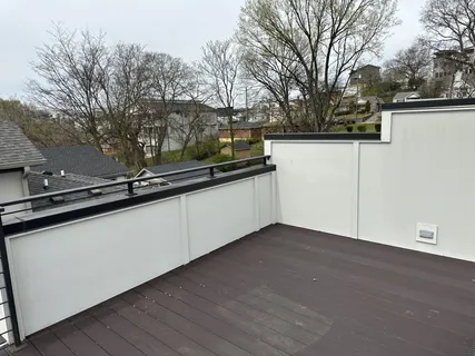 a view of a terrace view