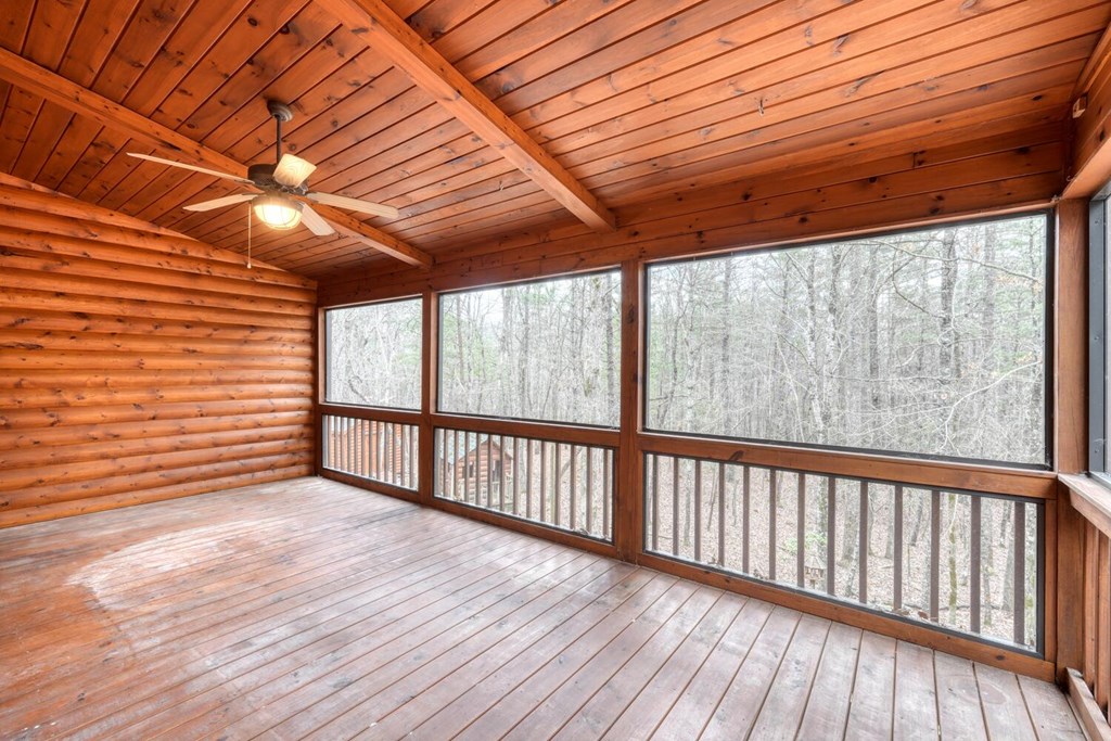 180 Shepherds Ridge Morganton, GA 30560 - Photo 27 of 66 a view of a porch with wooden floor