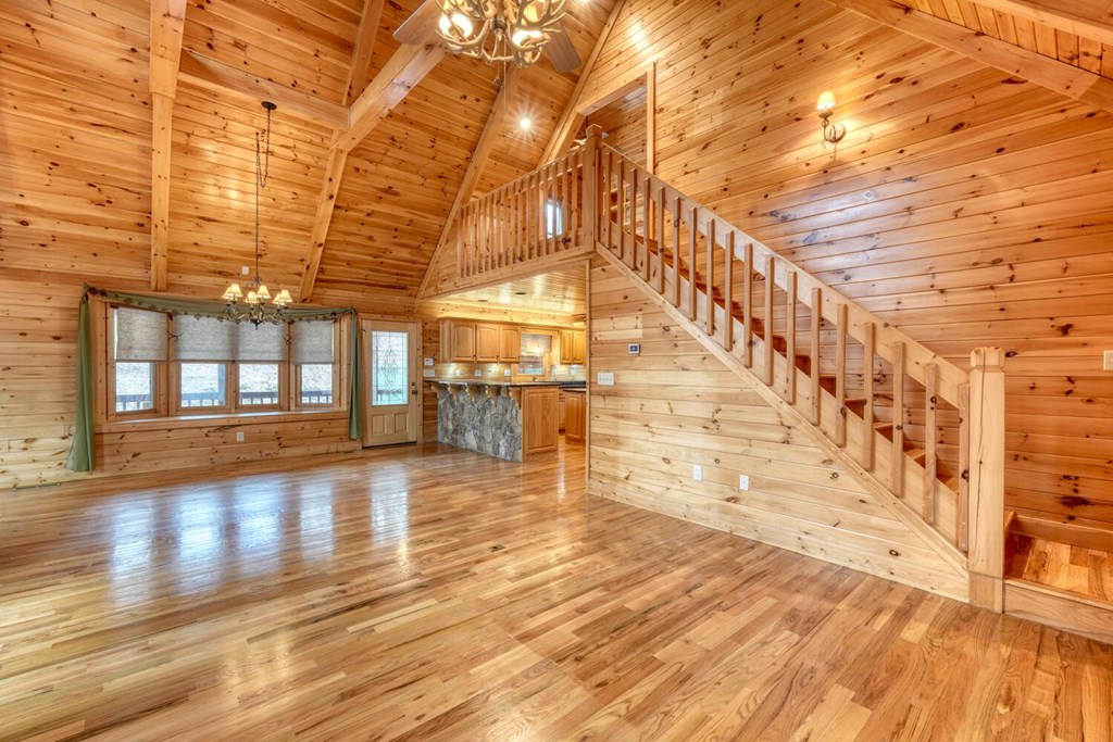 180 Shepherds Ridge Morganton, GA 30560 - Photo 35 of 66 a view of entryway with wooden floor