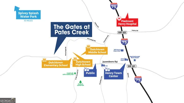 a street sign on a wall next to a road