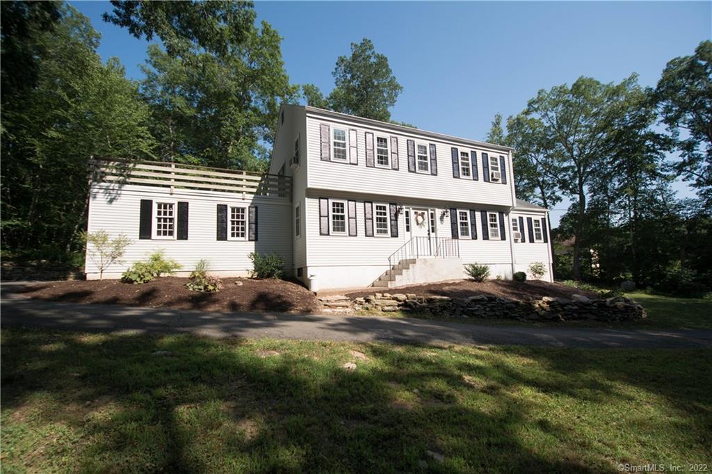 32 Buck Road Hebron, CT 06231 - Photo 1 of 1 a view of a house with a yard