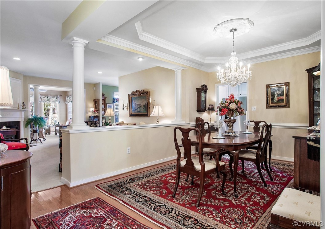 9508 Meadowview Road Henrico, VA 23294 - Photo 20 of 34 a view of a dining room with furniture