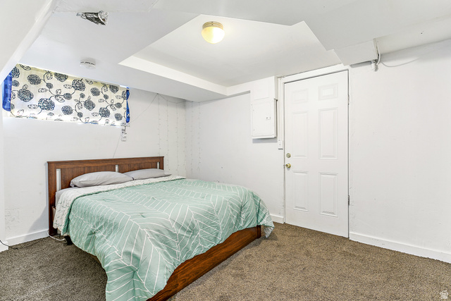 232 300 North Provo, UT 84606 - Photo 19 of 27 Bedroom featuring carpet floors and electric panel